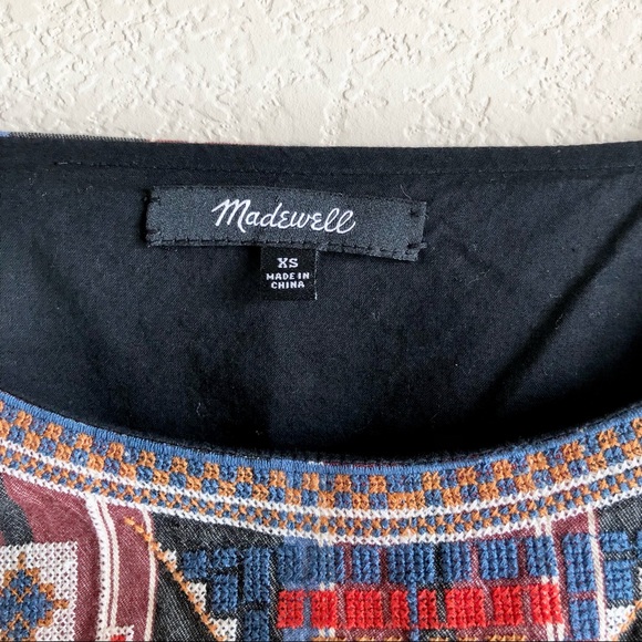 Madewell Embroidered Babydoll Cami Dress, XS - Picture 6 of 11